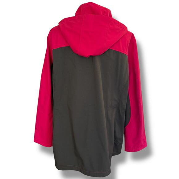 Free Tech 2X 18-20 Rain/Fall Coat Lightweight, Pink and Gray Trim New Condition - Picture 3 of 7
